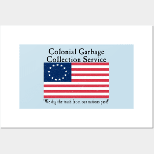 Colonial Garbage Collection Service Posters and Art